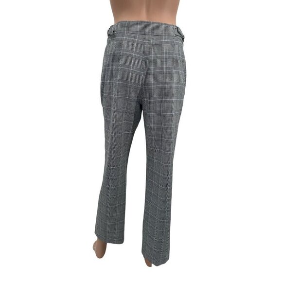 Max Mara Pleated Cropped Plaid Pants NWOT - Picture 9 of 11